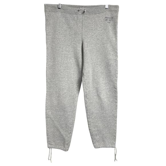 Vintage Polo Ralph Lauren Size Small Gray Sweatpants Adjustable Cotton - Picture 1 of 7